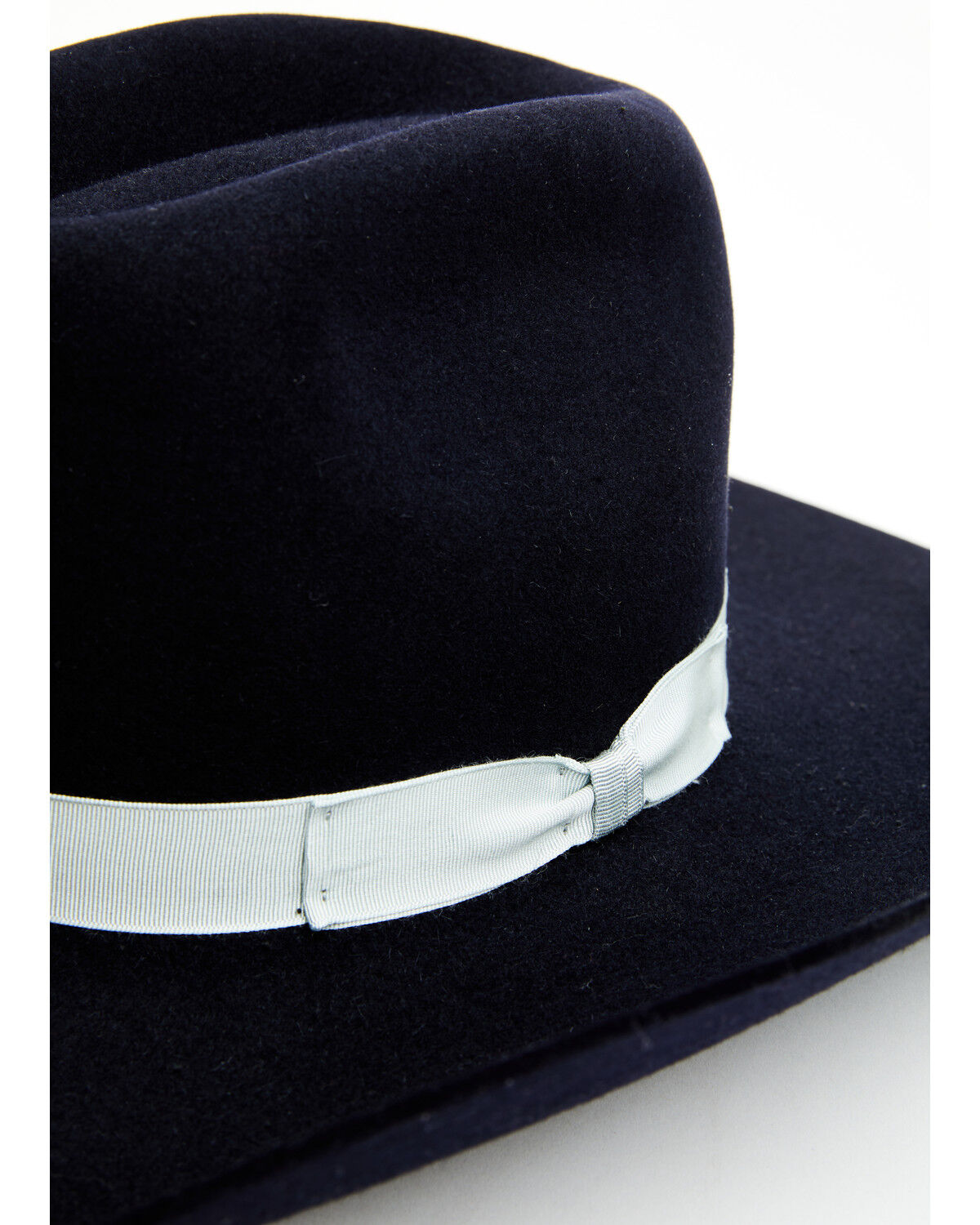Image #2 - Serratelli 6X Felt Cowboy Hat, Navy, hi-res