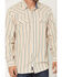 Image #3 - Moonshine Spirit Men's Archive Dobby Striped Print Long Sleeve Snap Western Shirt, Ivory, hi-res
