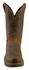Image #4 - Justin Men's J-Max Balusters Electrical Hazard Pull On Work Boots - Steel Toe, Chocolate, hi-res