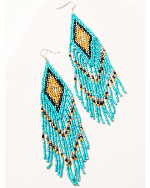 Image #2 - Idyllwind Women's Agave Night Earrings, Turquoise, hi-res
