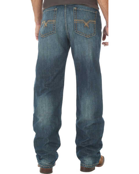 Wrangler 20X® Men's Indigo No.33 Extreme Relaxed Fit Jeans - Straight Leg - Long, Indigo, hi-res