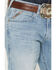 Image #2 - Ariat Men's M5 Roy Normal Light Wash Straight Leg Stretch Denim Jeans, Light Wash, hi-res