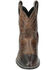 Image #4 - Smoky Mountain Women's Daisy Distressed Western Boots - Round Toe, Brown, hi-res