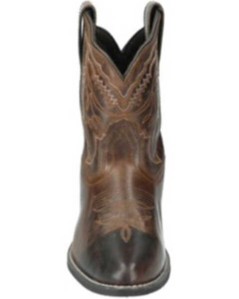 Image #4 - Smoky Mountain Women's Daisy Distressed Western Boots - Medium Toe , Brown, hi-res