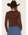 Image #4 - Cleo + Wolf Women's Zip-Up Sweater Hoodie, Brown, hi-res