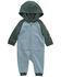 Image #1 - Carhartt Infant Boys' Hooded Onesie, Green, hi-res
