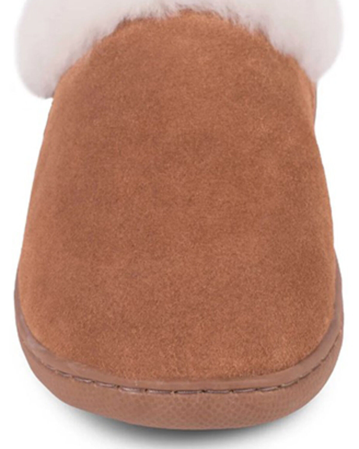 Image #3 - Cloud Nine Women's Sunrise Sheepskin Clogs, Chestnut, hi-res
