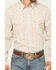 Image #3 - Cody James Men's Tanhue Plaid Print Long Sleeve Snap Western Shirt - Tall, Sand, hi-res