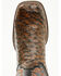 Image #6 - Cody James Men's Exotic Full Quill Ostrich Western Boots - Broad Square Toe, Brandy Brown, hi-res
