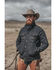 Image #1 - Blue Ranchwear Men's Button-Down Dark Denim Trucker Jacket , Dark Blue, hi-res