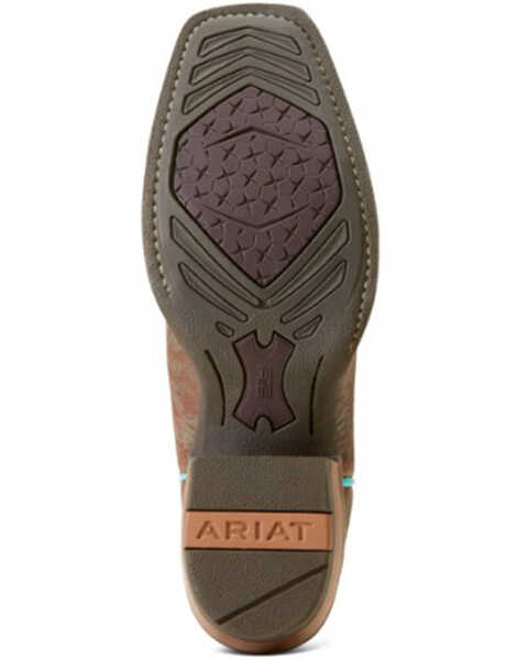 Image #5 - Ariat Women's Derby Monroe Western Boots - Square Toe , Brown, hi-res