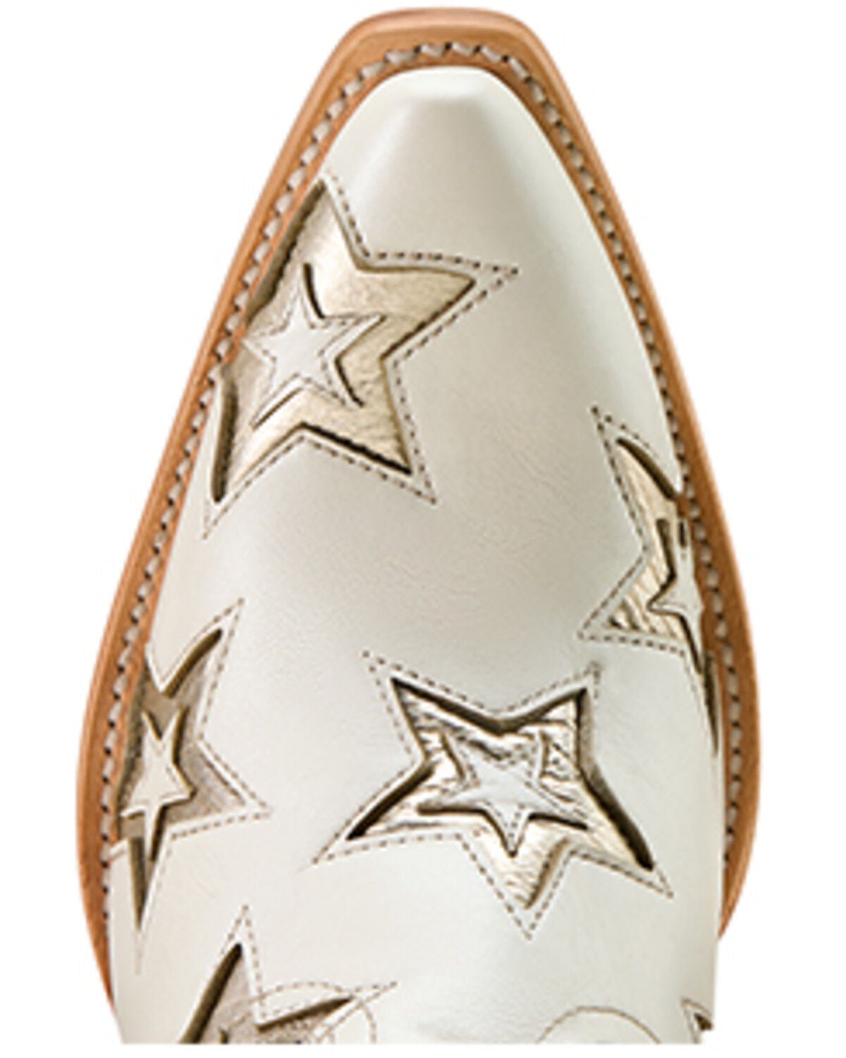 Image #6 - Ariat Women's Casanova Star Tall Western Boots - Snip Toe, Ivory, hi-res