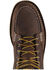 Image #4 - Danner Men's 6" Bull Run Moc Work Boots - Soft Toe, Brown, hi-res