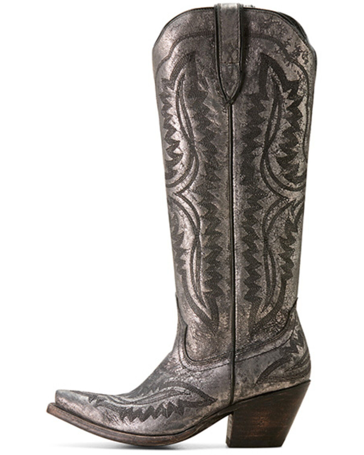 Image #2 - Ariat Women's Casanova Tall Western Boots - Snip Toe, Black, hi-res