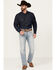 Image #1 - Cody James Men's Light Wash Sawbuck Slim Straight Stretch Denim Jeans, Blue, hi-res