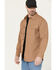 Image #2 - Thorogood Men's Convertible Long Sleeve Work Shirt, Lt Brown, hi-res