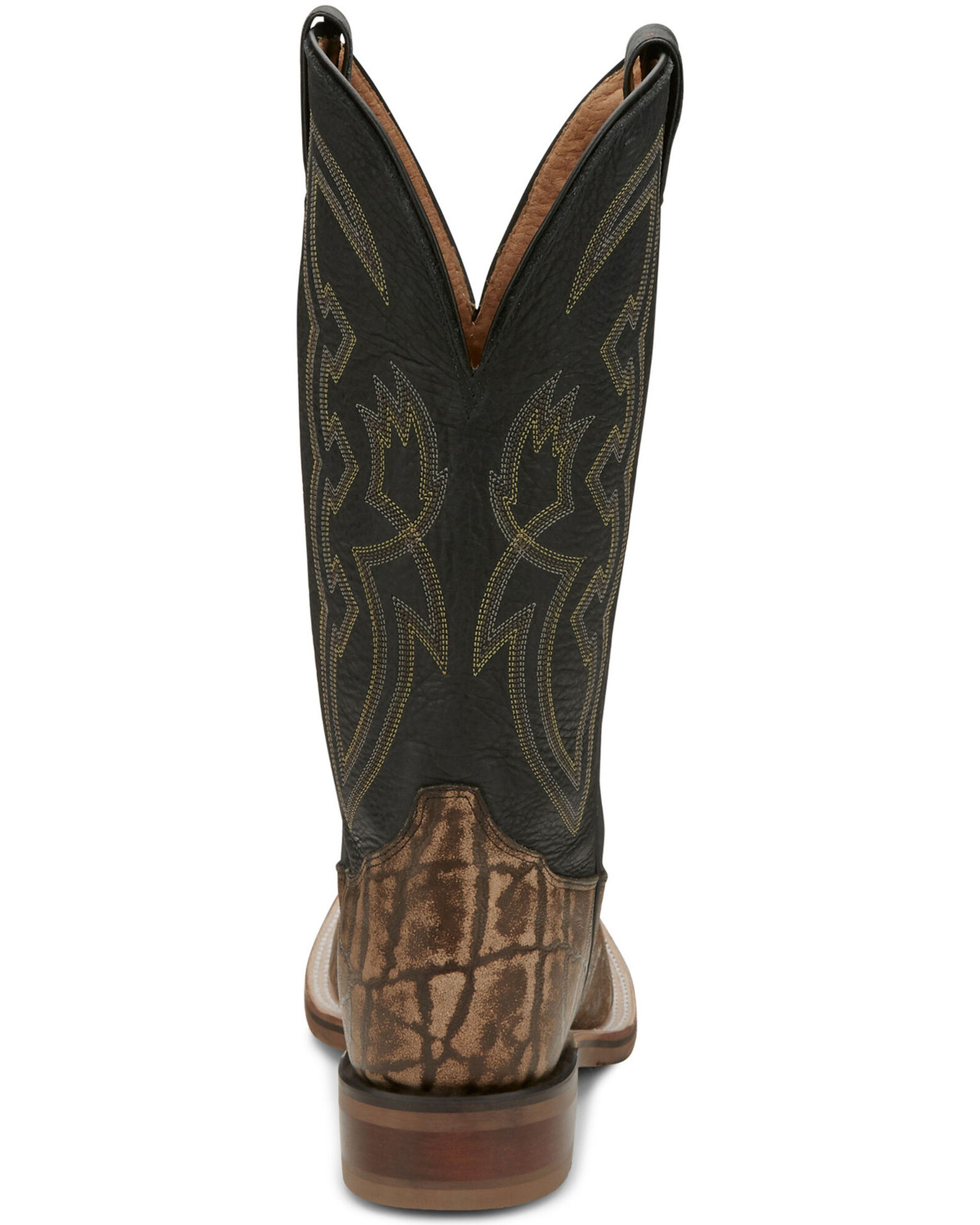 Image #4 - Tony Lama Men's Galan Taupe Western Boots - Broad Square Toe, , hi-res