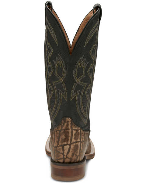 Image #4 - Tony Lama Men's Galan Taupe Western Boots - Broad Square Toe, Taupe, hi-res