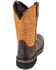 Image #4 - Justin Men's Actuator Western Work Boots - Composite Toe, Brown, hi-res