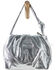 Image #1 - Free People Women's Viva La Vegan Clutch , Silver, hi-res