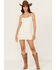 Image #1 - Intimately by Free People Women's Solid Seamless Mini Slip , White, hi-res