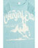 Image #2 - Shyanne Toddler Girls' Cowgirl Era Short Sleeve Fringe Tee, Aqua, hi-res