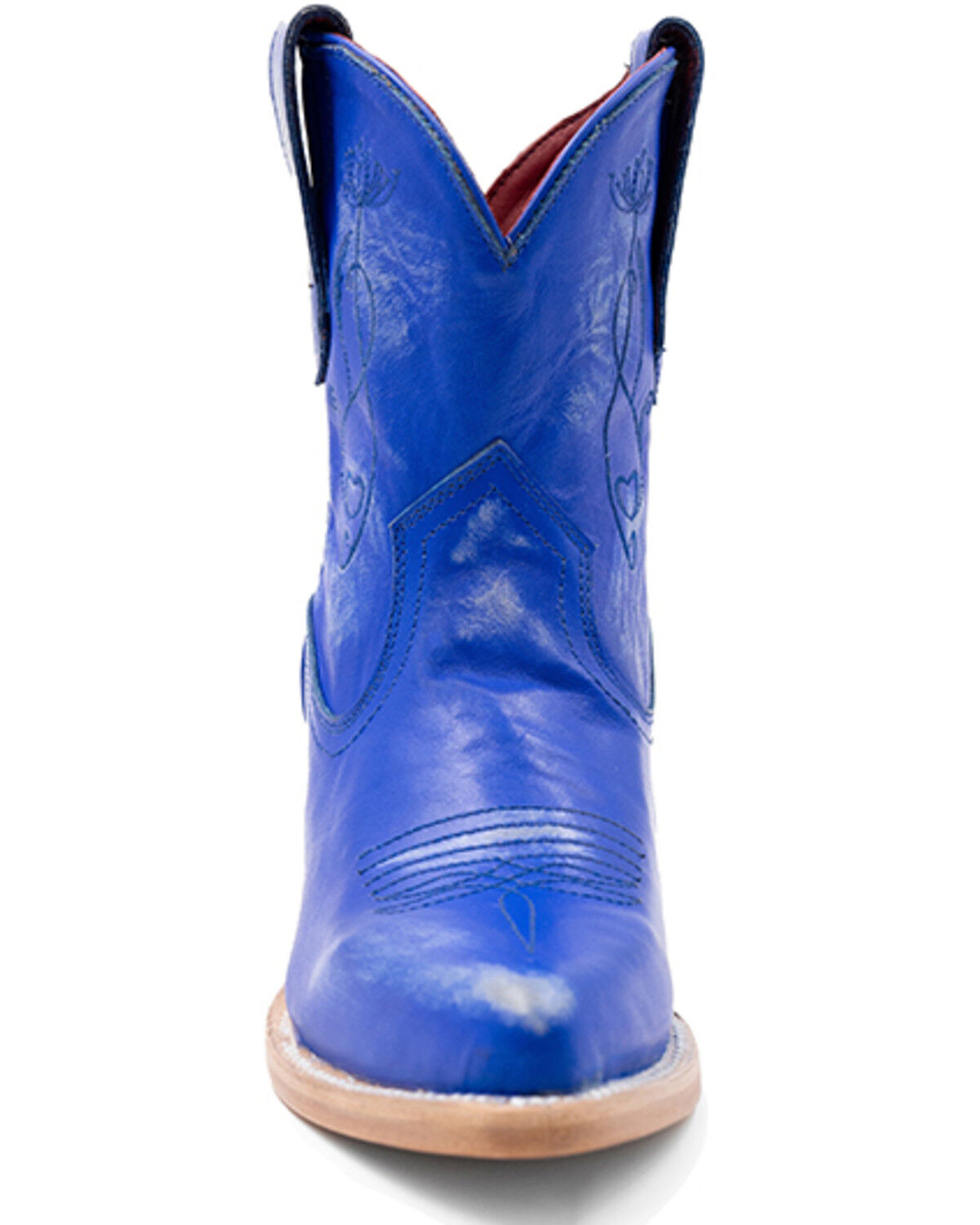 Image #4 - Ferrini Women's Pixie Western Boots - Round Toe, Blue, hi-res