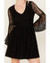 Image #3 - Shyanne Women's Lace Mini Dress, Black, hi-res