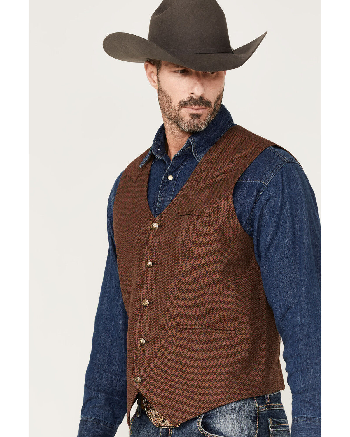 Image #2 - Cody James Men's Sunday Best Vest, , hi-res