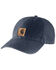 Image #1 - Carhartt Men's Odessa Ball Cap , Navy, hi-res