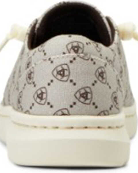 Image #3 - Ariat Women's Multi Logo Print Flex Foam Hilo Casual Slip-On Shoe - Moc Toe, Multi, hi-res