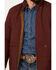 Image #3 - Brothers and Sons Men's Roane Lightweight Insulated Reversible Puffer Jacket, Burgundy, hi-res