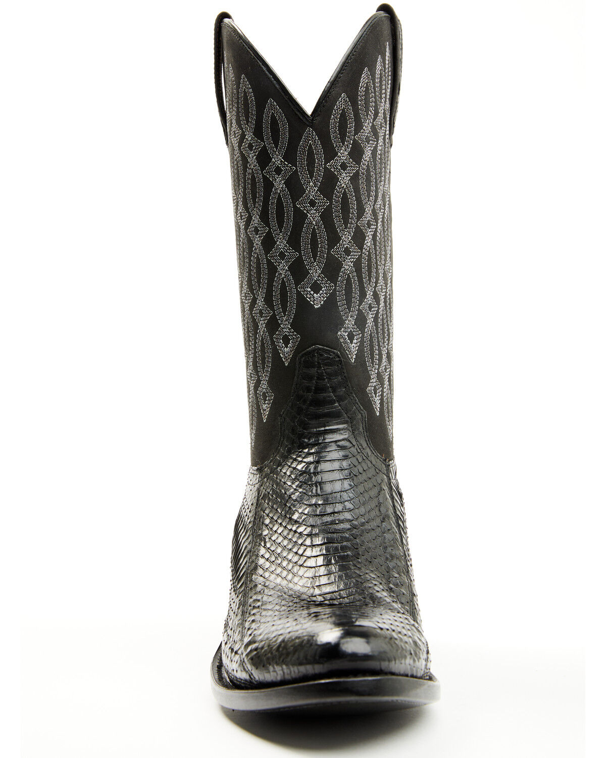 Image #4 - Cody James Men's Exotic Snake Western Boots - Round Toe, Black, hi-res