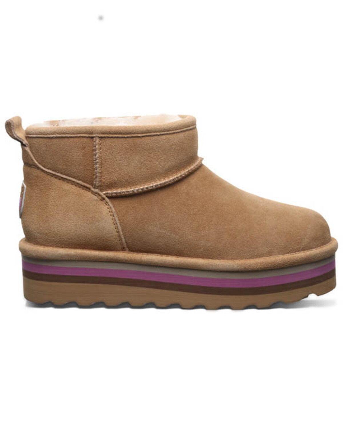 Image #2 - Bearpaw Women's Retro Shorty Casual Boots, Tan, hi-res