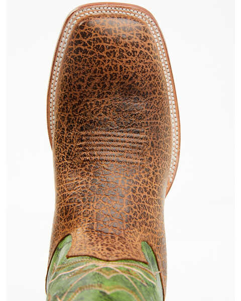 Image #6 - Cody James Men's Ozark Apple Leather Western Boot - Broad Square Toe , Navy, hi-res