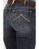 Image #2 - Ariat Women's Aubree Straight Missouri Jeans, Dark Wash, hi-res