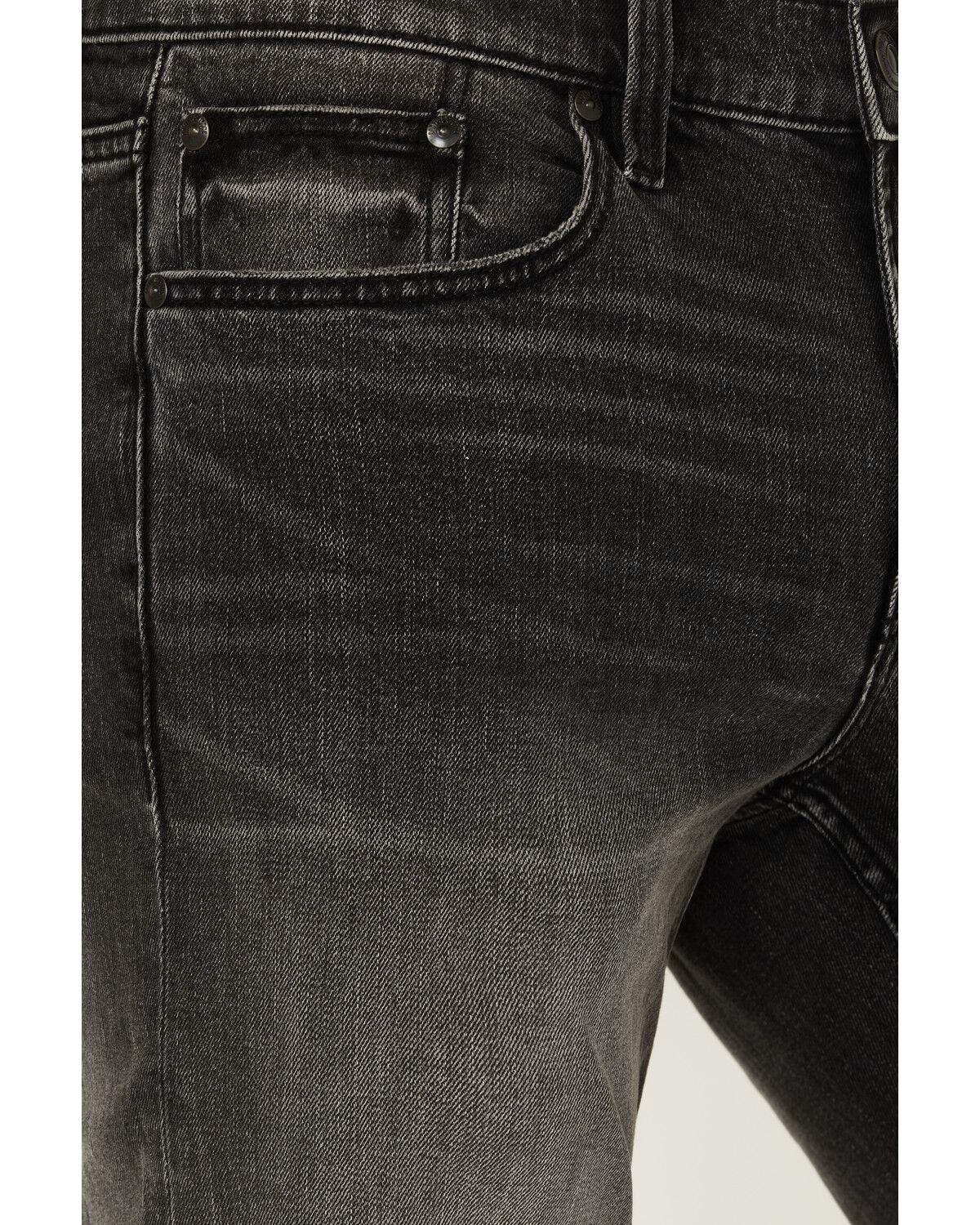 Image #2 - Brothers and Sons Men's Tucker Slim Straight Stretch Denim Jeans, Black, hi-res