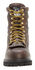 Georgia Boot Men's Waterproof Low Heel Logger Work Boots - Round Toe, Chocolate, hi-res