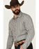 Image #2 - Gibson Trading Co Men's Stadium Plaid Print Long Sleeve Button-Down Shirt, Brown, hi-res