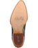 Image #7 - Dan Post Women's Sunset Rider Exotic Python Western Boots - Snip Toe, Black/turquoise, hi-res