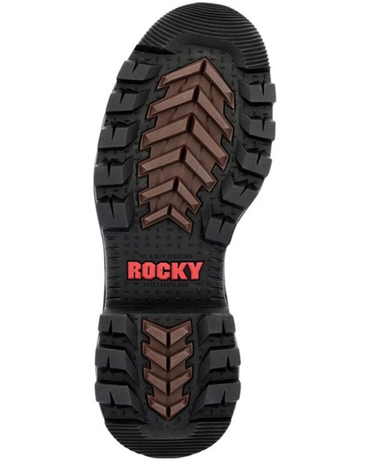 Image #7 - Rocky Men's Rams Horn Waterproof Logger Work Boots, , hi-res