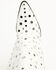 Image #6 - Azalea Wang Women's Madlock Tall Western Boots - Snip Toe, White, hi-res