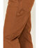Carhartt Men's Rugged Flex Relaxed Fit Duck Double Front Work Pants, Brown, hi-res