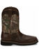 Justin Men's Trekker Waterproof Western Work Boots - Composite Toe, Camouflage, hi-res
