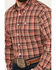 Image #3 - Cinch Men's Plaid Print Long Sleeve Button-Down Western Shirt, Multi, hi-res