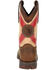 Image #4 - Durango Men's Florida State Flag Western Performance Boots - Square Toe, Brown, hi-res