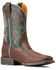 Image #1 - Ariat Boys' Wilder Western Boots - Broad Square Toe, Brown, hi-res