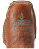 Image #4 - Ariat Boys' Lonestar Red Dirt Road Western Boots - Square Toe , Brown, hi-res