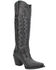 Image #1 - Dingo Women's High Cotton Western Boots - Snip Toe, Black, hi-res