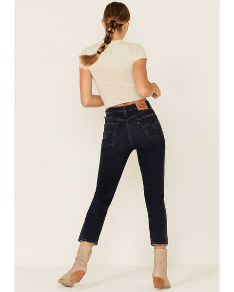 Image #4 - Levi's Women's 501 Authentic Cropped Jeans, Blue, hi-res